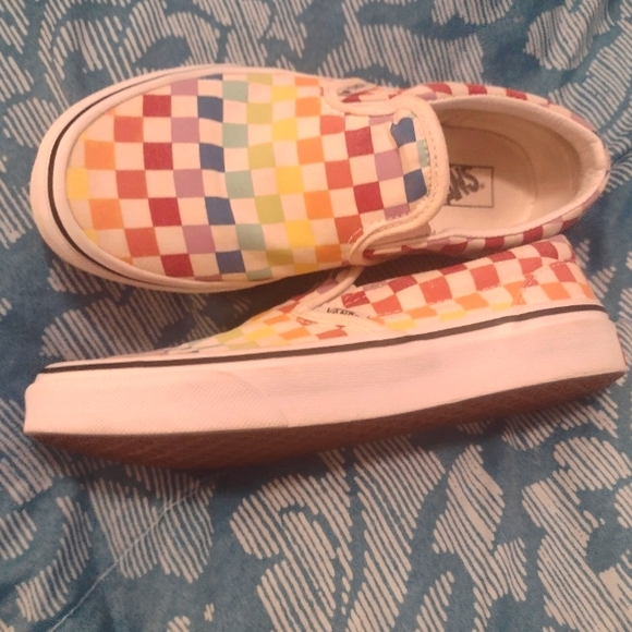 Vans checkered Slip Ons for kids - Picture 6 of 6